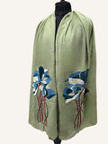 Limited Edition Floral Hand Embroidered Stole